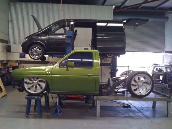 GAMBLD 1993 Nissan Navara custom minitruck